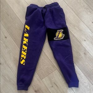 NBA Purple, Yellow, and Black Lakers Joggers